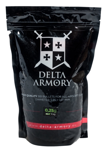 Delta Armory BIO BBs 0,25g 4000pcs White